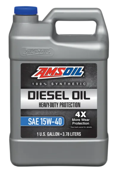 AMSOIL Heavy-Duty 15W-40 Synthetic Diesel Oil