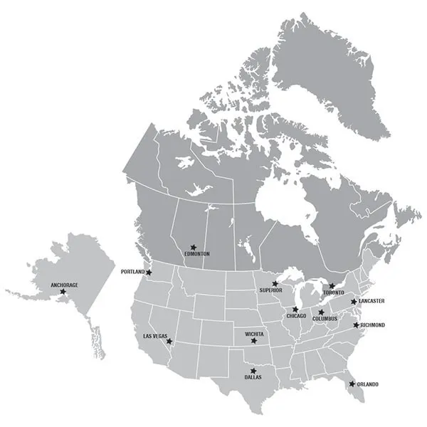 Amsoil Distribution Centers