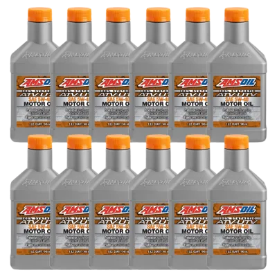 AMSOIL 5W-40 Synthetic ATV/UTV Motor Oil quart bottle