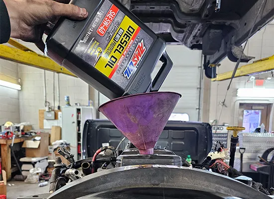 Backwoods Diesel AMSOIL Diesel Oil