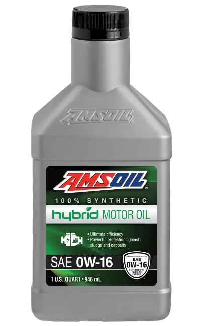 AMSOIL 100% Synthetic Hybrid Motor Oil 0W-16