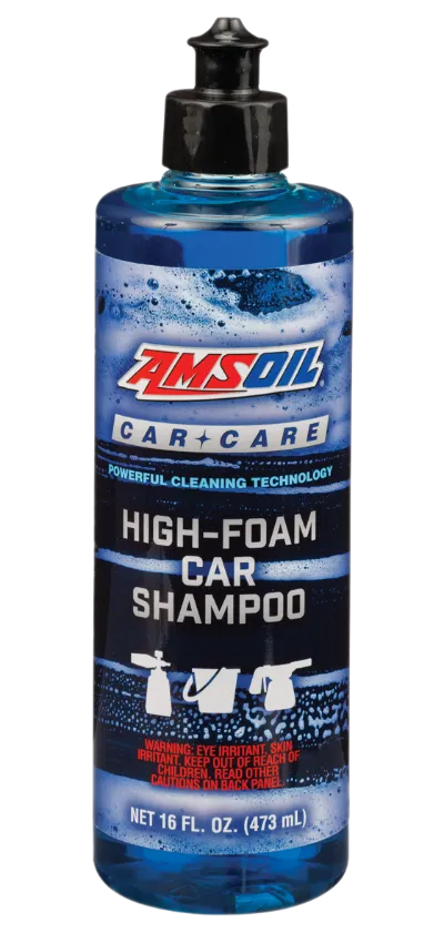 AMSOIL High-Foam Car Shampoo bottle