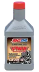 AMSOIL 20W-40 Synthetic V-Twin Motorcycle Oil quart bottle