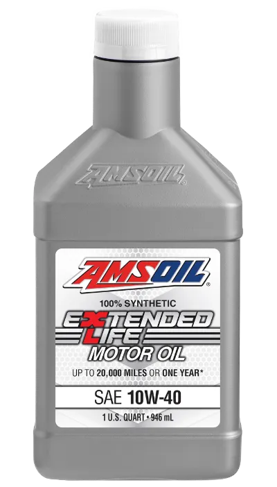 AMSOIL Extended-Life 100% Synthetic Motor Oil SAE 10W-40