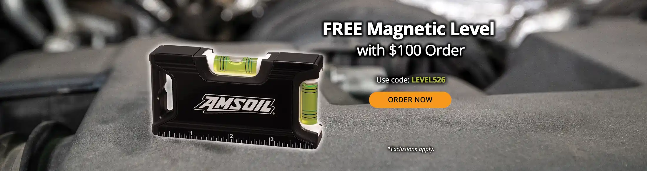 AMSOIL Premium Synthetic Lubricants - Current Promotion