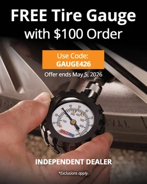 TIRE GAUGE - Use code GAUGE426